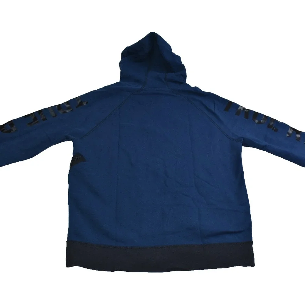 True Religion Men's Hoodie Size M Sweatshirt Pullover Zip Details MC461UT7